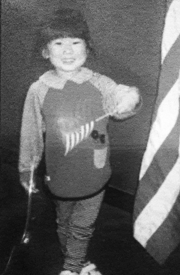 Arianna Kessler at 3 after becoming a naturalized American citizen.
